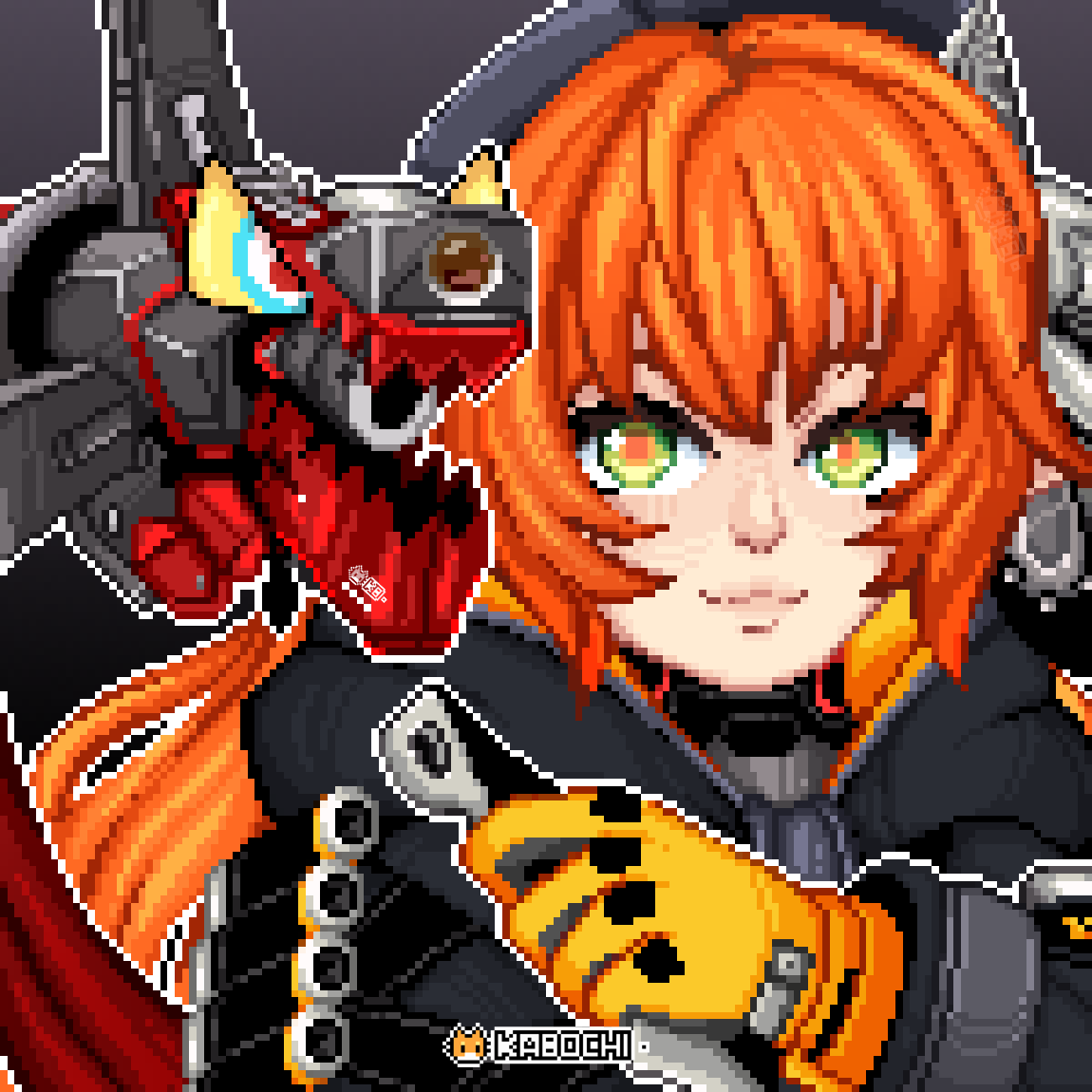 Obol Squad Hype /ᐠ •̀ ˕ •́ マ.ᐟ Orphie and Magus! #zzz #pixelart