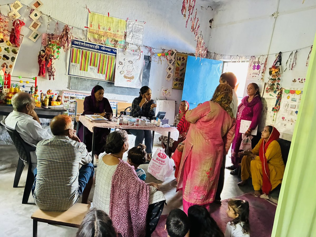 Pooja dogra (@poojadadiyal) on Twitter photo Conducted “Ayushman arogya shivir” at village Palli, under AAM Jassour
<a href="/dtohpkgr/">TB Mukt Bharat | Kangra Himachal (India)</a> <a href="/CmoKangra/">CMO KANGRA HP</a> <a href="/nhmhimachalp/">National Health Mission HP</a> Conducted “Ayushman arogya shivir” at village Palli, under AAM Jassour
<a href="/dtohpkgr/">TB Mukt Bharat | Kangra Himachal (India)</a> <a href="/CmoKangra/">CMO KANGRA HP</a> <a href="/nhmhimachalp/">National Health Mission HP</a>