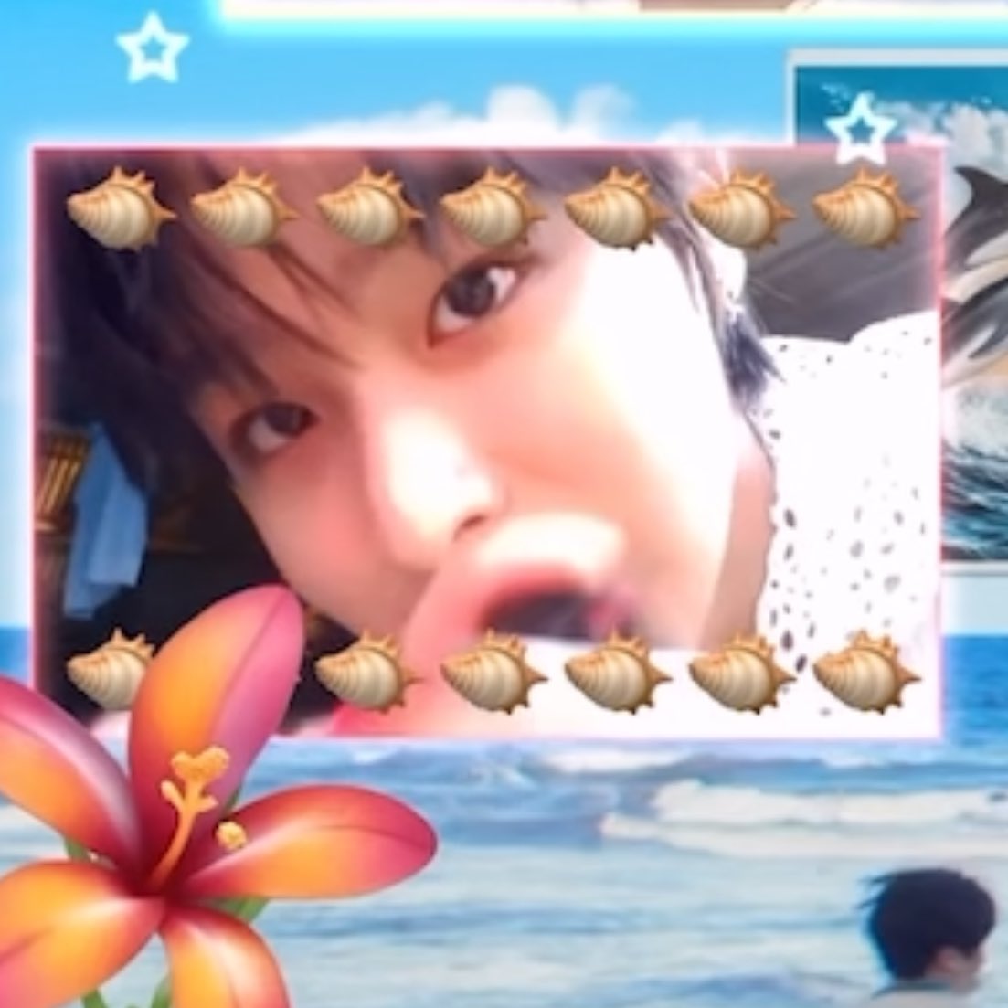 우리 리쿠 진짜 애햄이🥰 여름 느낌 너무 조아