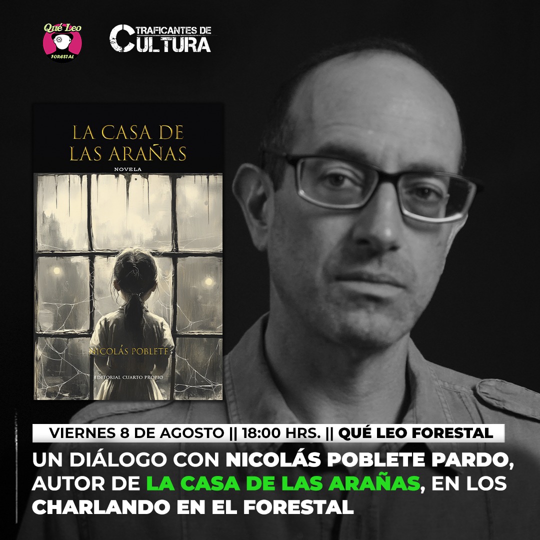 HOY HOY HOY
17 Hrs Firma de libros
<a href="/Gonzo_Martinez/">Gonzalo Martinez</a> y <a href="/efeortega/">Francisco Ortega</a> #AventurasEnLaHistoriaDeChile
18 Hrs Charla y firma de #LaCasaDeLasArañas
<a href="/eslo_quehay/">Humberto Fuentes</a> conversa con el escritor <a href="/siellosvieran/">nico poblete pardo</a> 
<a href="/CuartoPropio/">Ed. Cuarto Propio</a> 
Ven al forestal, mucho más que comprar un libro.