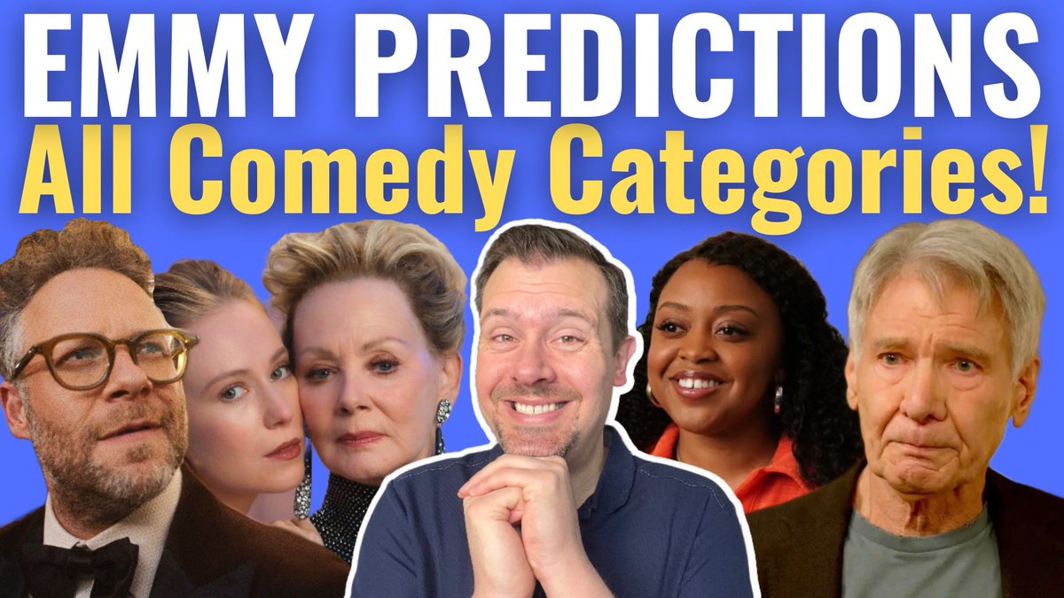 NEW VIDEO!

Emmy predictions in the comedy series categories!

youtu.be/lmt7Xu_MNiQ?si…