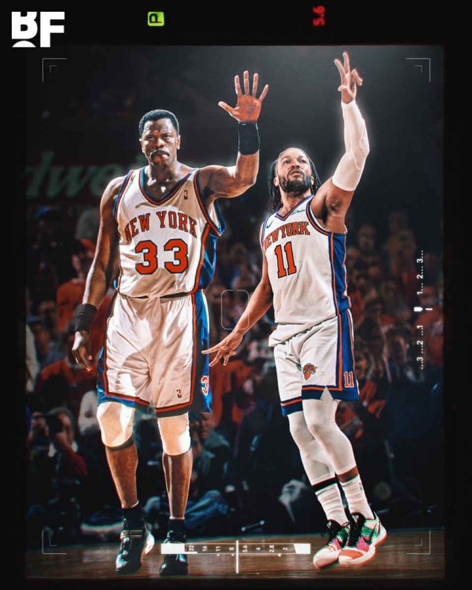 BigKnickEnergy_'s tweet image. Knicks waited to pull these out for the championship season.

🧠