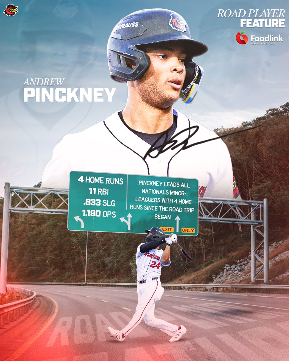 Pinkney's GPS only knows one route... straight to the scoreboard 📍💣

<a href="/FoodlinkNY/">Foodlink</a> | #RoadPlayerFeature