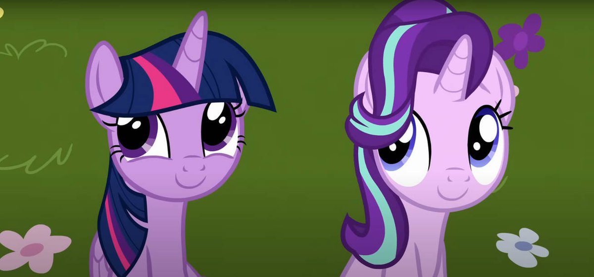 My Little Pony Friendship Is Magic 
(Twilight Sparkle and Starlight Glimmer)