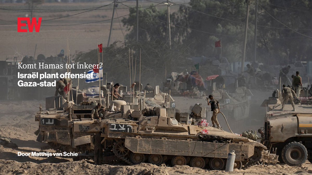 Israël gaat Gaza-stad militair bezetten. Dat werd in de nacht van donderdag 7 op vrijdag 8 augustus bekend na urenlang overleg van het veiligheidskabinet. 

tinyurl.com/mwvf3nrn