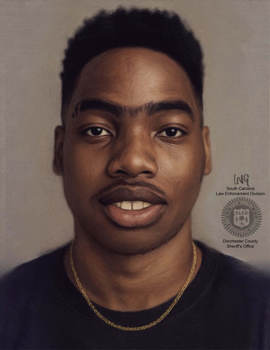 💔 DUMPED &amp; UNIDENTIFIED: A young Black man (18–25, 6'1", 190 lbs) was found dead on White House Pond Rd in Dorchester County, SC on Aug 3.

Police released sketches — still no ID.

📞 Call 843-832-0300 if you know anything.
#TheVividFacesoftheVanished 🕊️