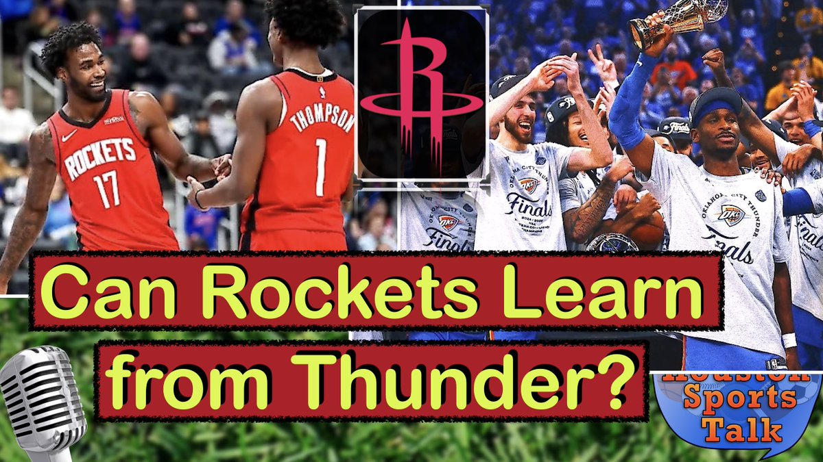 Robert Land | Houston Sports Talk Podcast Host (@hstpodcast) on Twitter photo Hey Rockets 🚀 Fans:
New Content!
➡️ youtu.be/7ME6x5_AdHM
Huge thx to OKC Thunder Insiders & <a href="/OKCTopicThunder/">Topić: Thunder Podcast</a> <a href="/BleavNetwork/">Bleav</a> Hosts <a href="/MattTyranny/">Tyranny</a> & <a href="/ThunderChats/">ThunderChats</a> for joining me!!! 🏀 Durant Insights from OKC angle
🏀 SGA vs. Amen
🏀 Is <a href="/FanDuel/">FanDuel</a> right about West Conf Favs? Hey Rockets 🚀 Fans:
New Content!
➡️ youtu.be/7ME6x5_AdHM
Huge thx to OKC Thunder Insiders & <a href="/OKCTopicThunder/">Topić: Thunder Podcast</a> <a href="/BleavNetwork/">Bleav</a> Hosts <a href="/MattTyranny/">Tyranny</a> & <a href="/ThunderChats/">ThunderChats</a> for joining me!!! 🏀 Durant Insights from OKC angle
🏀 SGA vs. Amen
🏀 Is <a href="/FanDuel/">FanDuel</a> right about West Conf Favs?