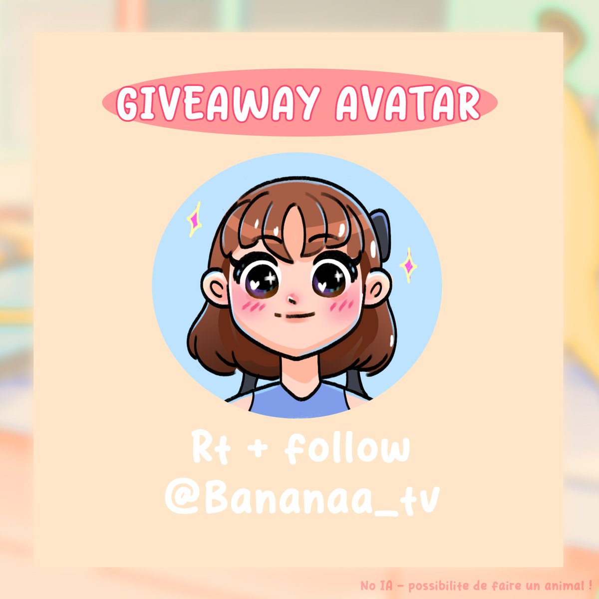 ✨Promo en cours pour les commissions ! 🎇

 N'hésitez pas à DM pour vos projets Je suis disponible en FR &amp; ENG 

GIVEAWAY PP AVATAR SUR CE MEME POST 

RT &amp; FOLLOW <a href="/Bananaa_tv/">BANANA 🍌 commissions OPEN</a> pour participer !

Tirage le 30/08

#emotes #emoteartist #illustration #ArtistOnTwitter