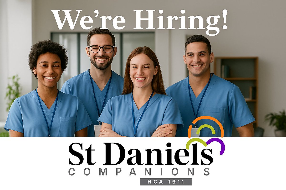 stdanielscompCT's tweet image. 🌟 We&apos;re Hiring at St. Daniels Companions! 🌟
Are you passionate about making a difference in people’s lives? Join our compassionate and dedicated team at St. Daniels Companions!
📧 Apply now: stdanielscompanions.com/general-clean
📞 Questions? Contact us at 860-866-5779
#Hiring #Careers