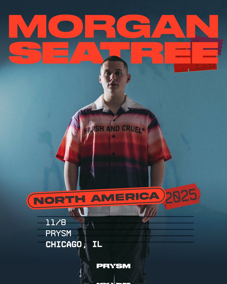 ON SALE NOW 🚨 UK house phenom Morgan Seatree makes his Chicago debut on Saturday, November 8th! 

Get your tickets now 🎟️ hive.co/l/morganseatre…
