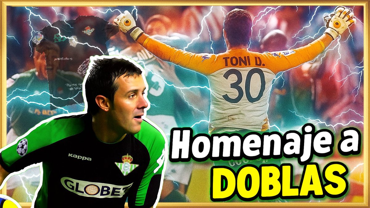 🎥 Le he hecho una camiseta personalizada a una LEYENDA del Real Betis 💚

🔥 Porque <a href="/tonidoblas1/">TONI DOBLAS</a>, Mi ídolo de la infancia se merece este homenaje.

Aquí tienes el homenaje más verdiblanco que vas a ver hoy:

👇👇👇
youtu.be/BI_9HSyTF_o

#RealBetis #ToniDoblas