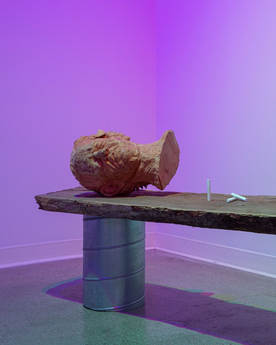 Currently on view until the end of the month is Roots &amp; Shoots, a collaborative exhibition by artists and longtime friends Santiago Cal and Joshua D. Lux. 

Learn more online:
luxcenter.org/exhibitions/ro…