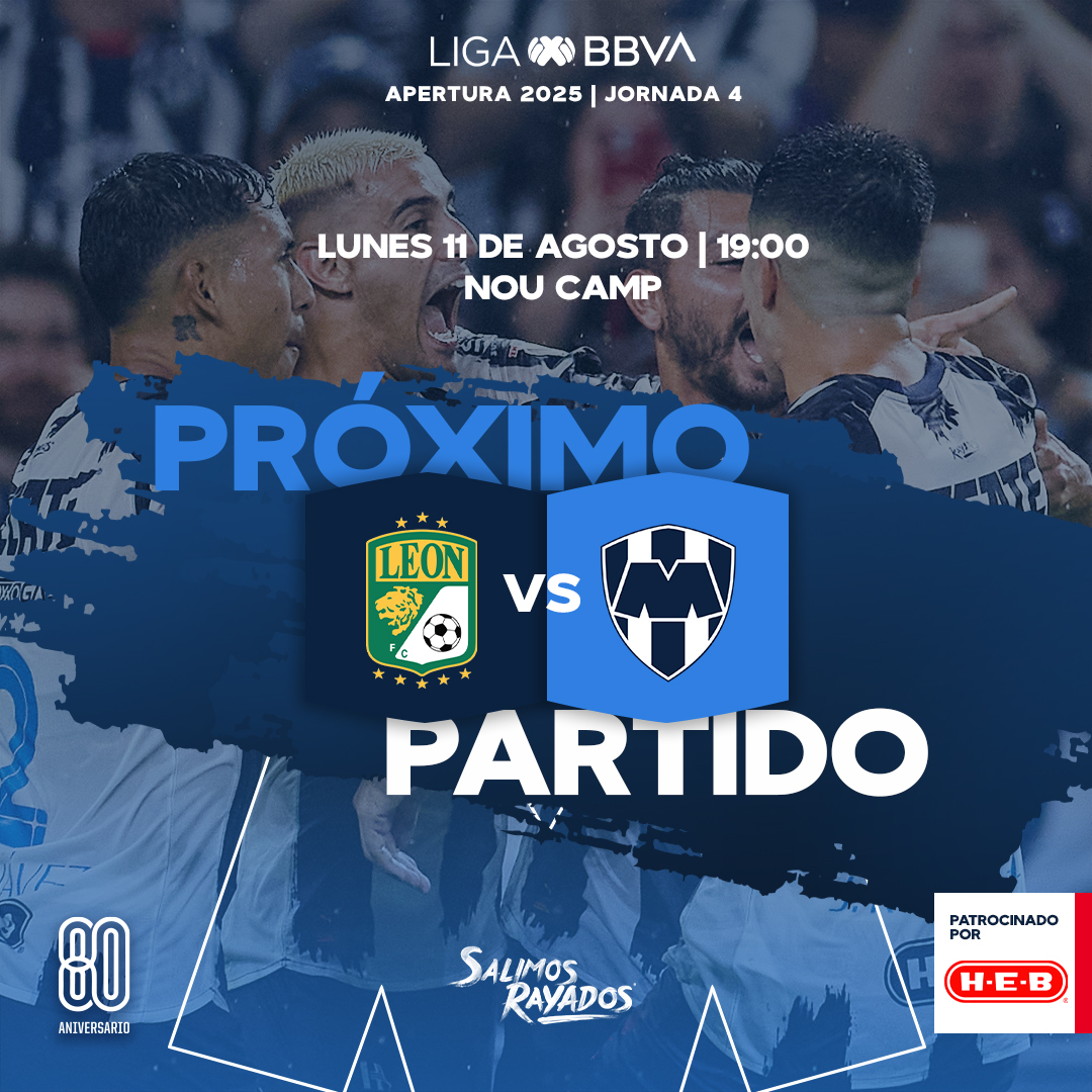 Rayados (@rayados) on Twitter photo ๐ง๐ ๐ฐ๐ผ๐น๐ผ๐ฟ ๐ฎ๐๐๐น ๐ ๐ฏ๐น๐ฎ๐ป๐ฐ๐ผ ๐ฒ๐ ๐บ๐ถ ๐ฏ๐ฎ๐ป๐ฑ๐ฒ๐ฟ๐ฎ ๐ฑ๐ฒ ๐ถ๐น๐๐๐ถ๐ผฬ๐ป. ๐๐ค
Nos enfocamos en la <a href="/LigaBBVAMX/">Liga BBVA MX</a>. ๐๐ผโฝ ยกDale, Rayados! ๐ฃ๏ธ <a href="/HEB_mexico/">H-E-B Mรฉxico</a> ๐ง๐ ๐ฐ๐ผ๐น๐ผ๐ฟ ๐ฎ๐๐๐น ๐ ๐ฏ๐น๐ฎ๐ป๐ฐ๐ผ ๐ฒ๐ ๐บ๐ถ ๐ฏ๐ฎ๐ป๐ฑ๐ฒ๐ฟ๐ฎ ๐ฑ๐ฒ ๐ถ๐น๐๐๐ถ๐ผฬ๐ป. ๐๐ค
Nos enfocamos en la <a href="/LigaBBVAMX/">Liga BBVA MX</a>. ๐๐ผโฝ ยกDale, Rayados! ๐ฃ๏ธ <a href="/HEB_mexico/">H-E-B Mรฉxico</a>