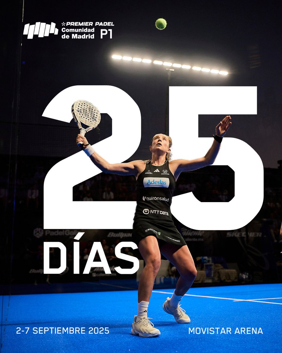 Menos de un mes 😍

¿A quién veremos en el Movistar Arena? 👋🏼

#MadridPremierPadel