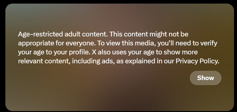 Love seeing this on the timeline but scanning the QR code it brings up does absolutely nothing. Let me innn.