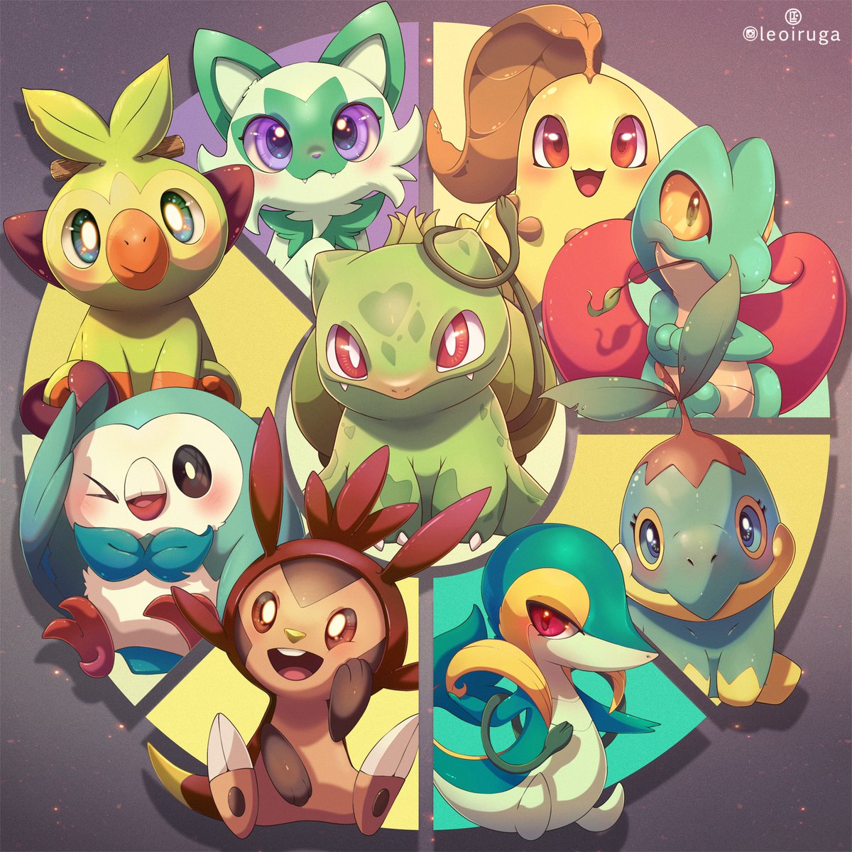 🍃Shiny Grass Starters 1-9🍃

What’s your favorite Shiny Grass Starter?

Mine is Shiny Sprigatito 💚💜✨