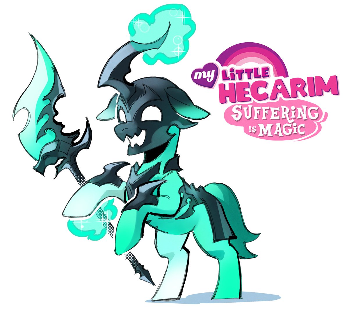 Yeah whatever, staying true to my former mlp girlie status
#hecarim #leagueoflegends