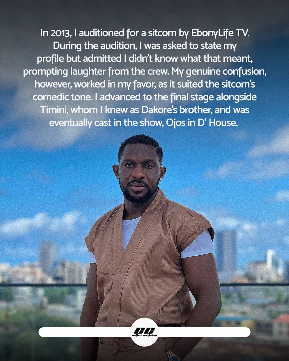🎬From his breakout role in Ojo's in D'
House to emotionally layered performances, <a href="/tayearimoro/">ᴛᴀʏᴇ</a> has grown alongside his characters.

For #MyLifelnNollywood, we pulled back the curtain on his persistence, process, and the lessons that shaped him. 

🔗READ: culturecustodian.com/my-life-in-nol…
