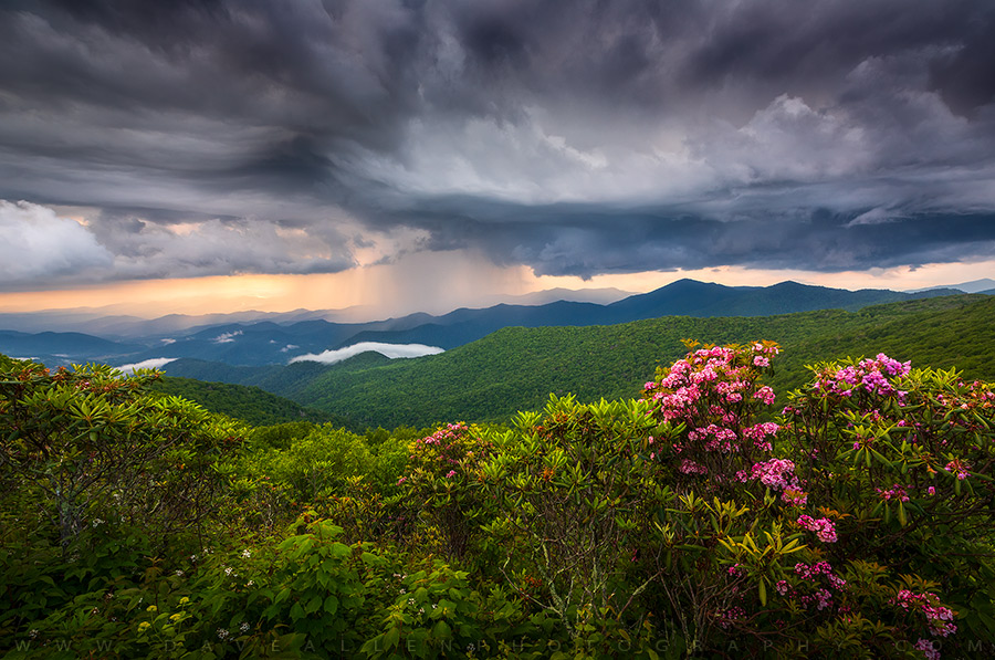 Beauty and the Beast - I'll always remember the evening I shot this severe storm from the Blue Ridge Parkway in two halves. A mix of incredible beauty as it approached, and extreme violence as it passed. Mother Nature can be both beautiful and terrifying. What a view though!😀