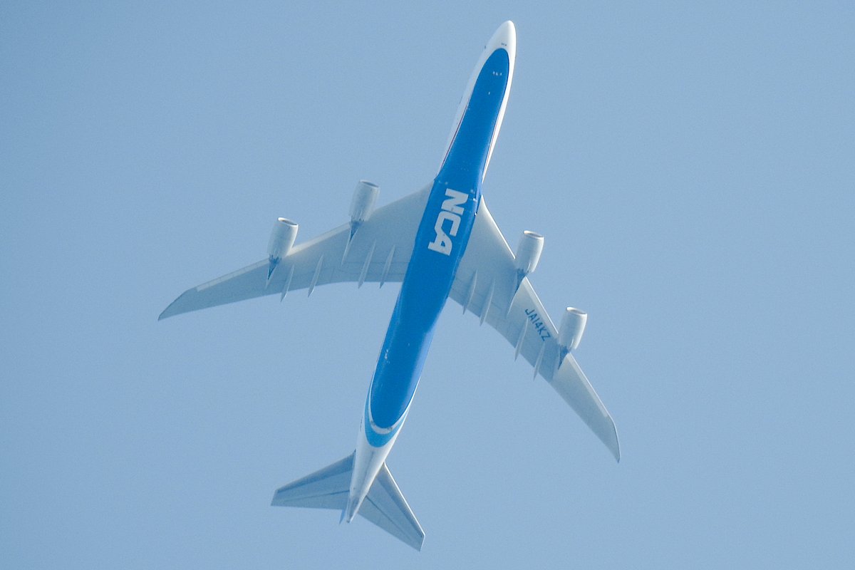 One of my usuals: Nippon Cargo Airlines Boeing 747-8KZ(F) JA14KZ #NCA049.

#NLspot