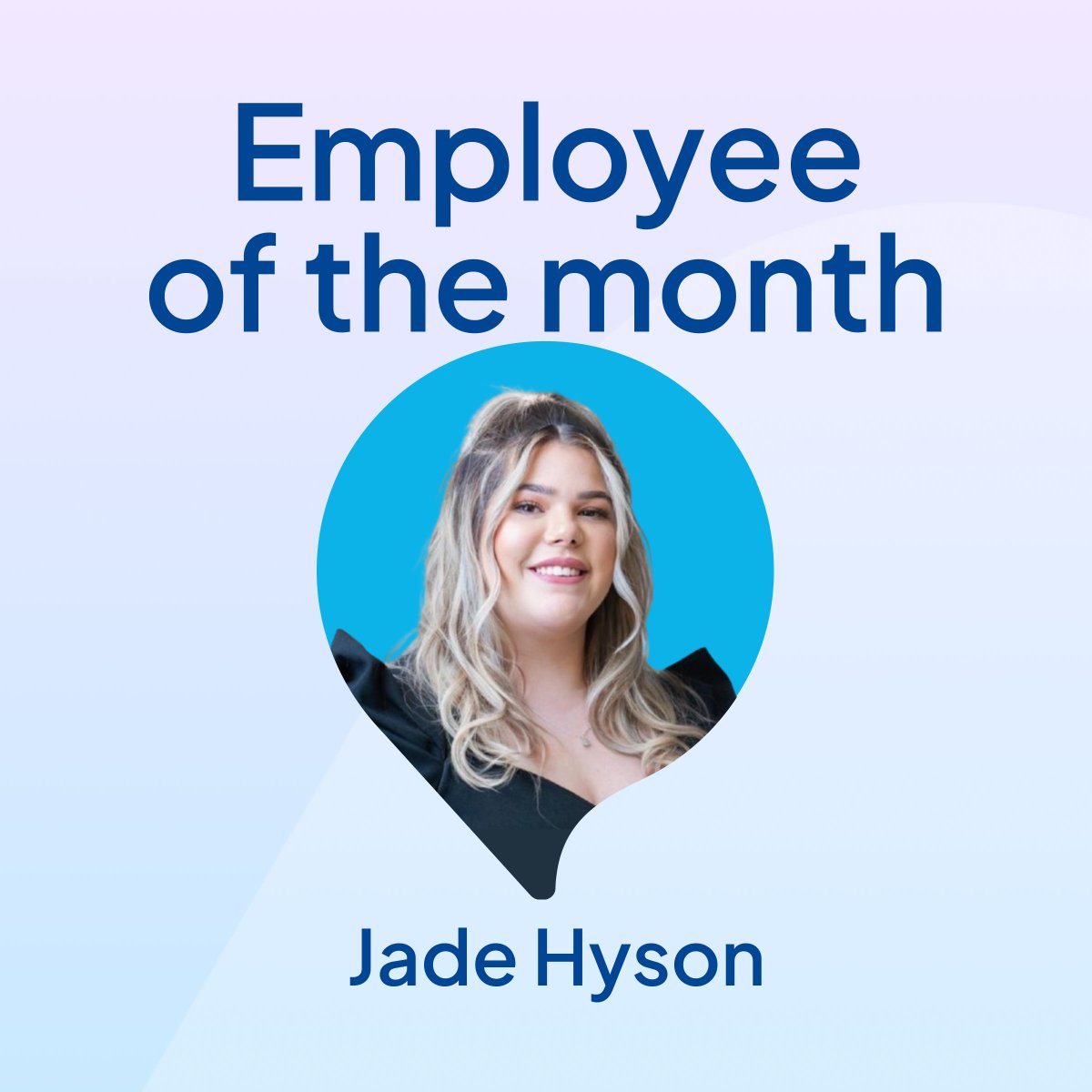 We’re proud to recognise Jade as our Employee of the Month for July! 🎉

Not only has she delivered impressive results, but she’s also continued to provide outstanding customer service to every client she works with 💥

#EmployeeOfTheMonth #TeamSuccess #VisitorChat #CustomerFirst