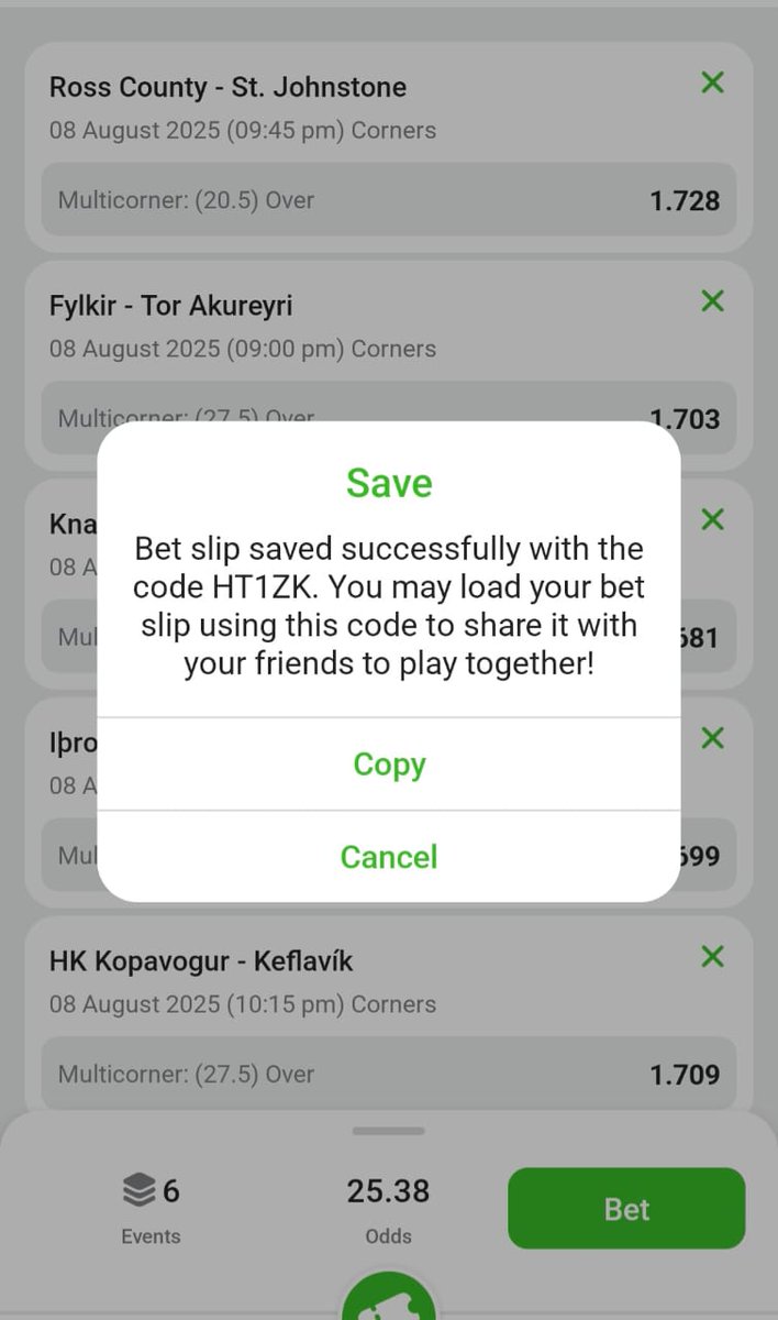 Fansport
Multi corner 🤲
25 odds 💰 

Code - HT1ZK

Join 👉 cutt.ly/Me055lKp
Promocode : MAXON1
App! 👉 appsharing.net/551f