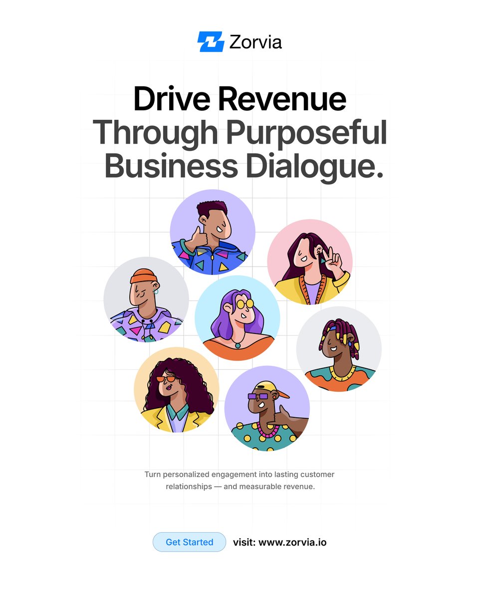 usezorvia's tweet photo. A smarter platform to turn business dialogue into purposeful conversations.

Turn personalised engagement into lasting relationships and measurable revenue.

Visit https://t.co/qQCNJJcNFO to get started. https://t.co/WEn2a11alO