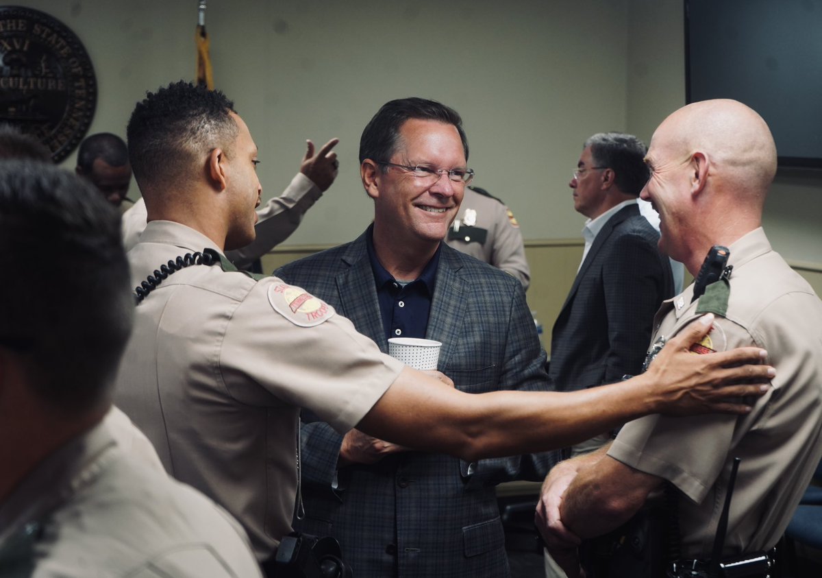Speaker Cameron Sexton (@csexton25) on Twitter photo Great morning at <a href="/TNHighwayPatrol/">Tennessee Highway Patrol</a> HQ in Memphis delivering breakfast and visiting with our dedicated state troopers! Grateful to work with <a href="/GovBillLee/">Gov. Bill Lee</a> in adding over 40 new troopers in the last 5 years. #MakingADifferenceForMemphis Great morning at <a href="/TNHighwayPatrol/">Tennessee Highway Patrol</a> HQ in Memphis delivering breakfast and visiting with our dedicated state troopers! Grateful to work with <a href="/GovBillLee/">Gov. Bill Lee</a> in adding over 40 new troopers in the last 5 years. #MakingADifferenceForMemphis