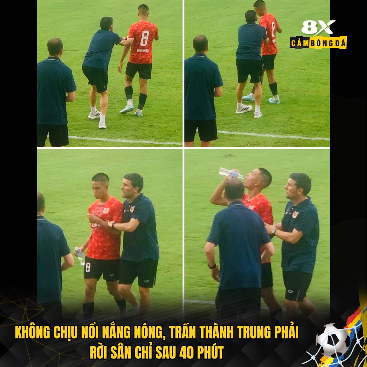 CamBongDa8x's tweet image. Cầu thủ Việt kiều "bở hơi tai" vì thời tiết Việt Nam

#cambongda8x #SLNA #TrầnThànhTrung