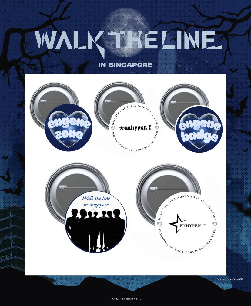 EN_AESTHEC's tweet photo. ✨★ CELEBRATE Enhypen world tour in Singapore ★ ✨

✮⋆˙“WALK THE LINE⋆˙✮  

👻Hello Engenes! To celebrate Enhypen coming to sg, we decided to make some freebies and fanpack for ‘Walk The Line’ in Singapore 💗

✮freebies &amp; fanpack 

#WALKTHELINE_IN_SINGAPORE #ENHYPEN  💙 https://t.co/IYXOWC8Bj7