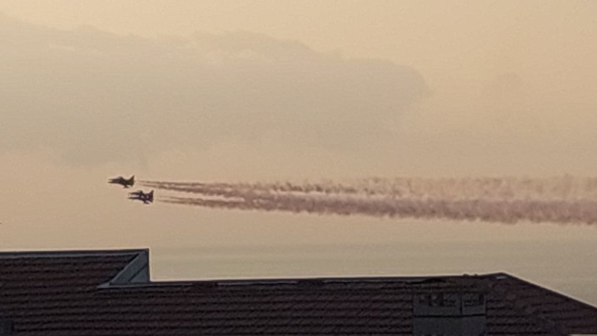Türk Yıldızları antrenmanda