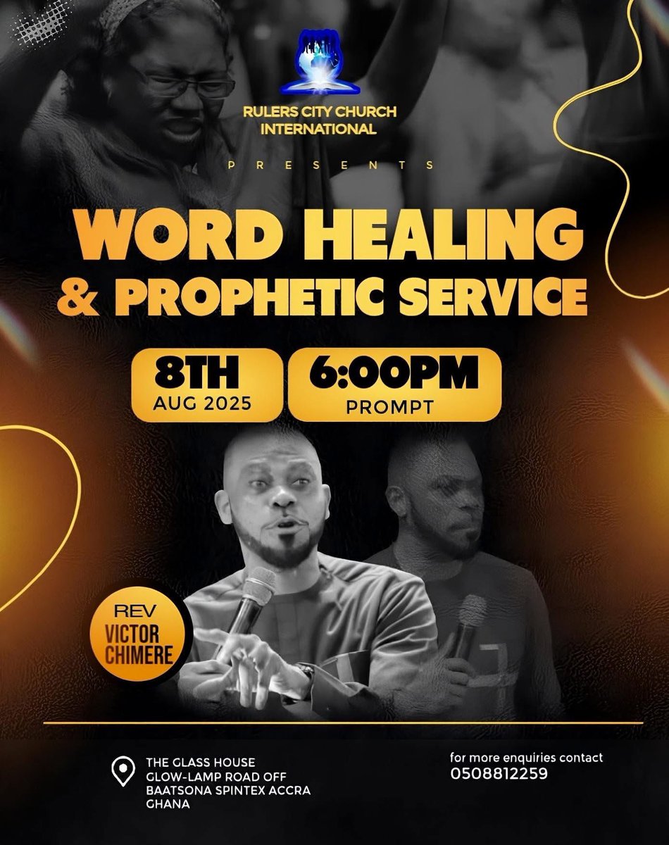 RulersCityIntl's tweet image. Tonight by 6pm come and encounter God through His word and His presence. 
#HealingService #healing #WordSession