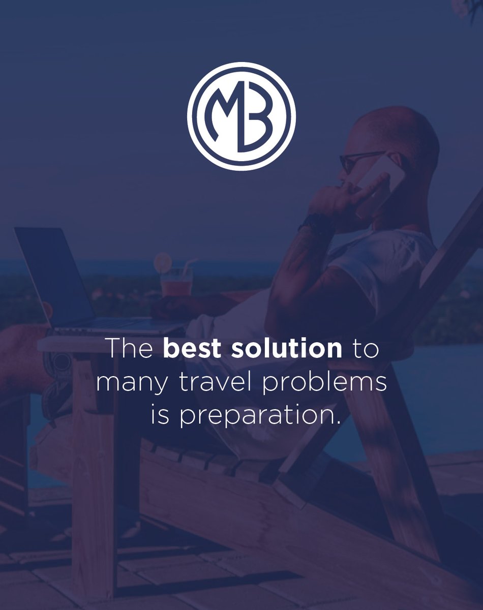 MBPrivateClient's tweet image. The best solution to many travel problems is preparation. Sometimes you&apos;ll need to be creative and resourceful. 

#businesstravelmanagement #globalmobility #travelvisas #traveldocuments #travelmanagement