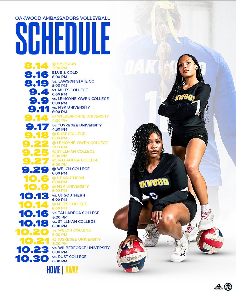 HBCU+ (@hbcu_plus) on Twitter photo <a href="/OakwoodAthleti2/">Oakwood Athletics</a> Volleyball ๐๐ฅ <a href="/HBCUAC/">HBCU Athletic Conference</a> <a href="/UrbanEdgeTv/">Urban Edge</a> LIVE All Season ๐๐พ urbanedgenetwork.net <a href="/OakwoodAthleti2/">Oakwood Athletics</a> Volleyball ๐๐ฅ <a href="/HBCUAC/">HBCU Athletic Conference</a> <a href="/UrbanEdgeTv/">Urban Edge</a> LIVE All Season ๐๐พ urbanedgenetwork.net