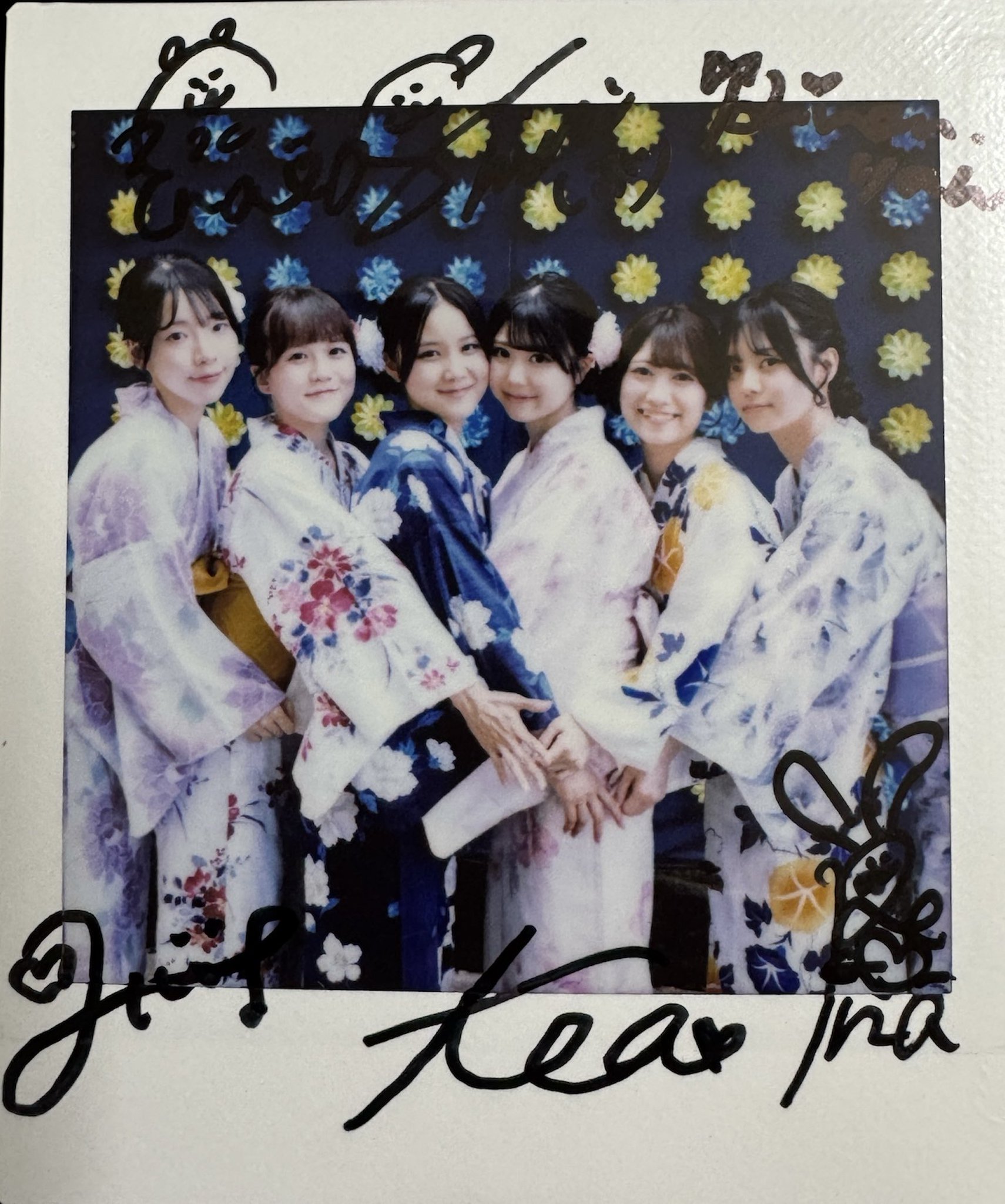 ReoNa サイン入り　チェキ　浴衣　デビュー前 ⚡️きち😜 on X: 