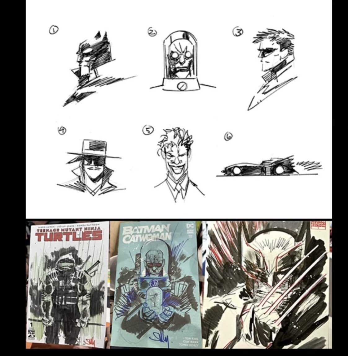 “If you can't get to a show, this will be my first ever signing event for @cgccomics featuring signatures, remarques, and sketches!”