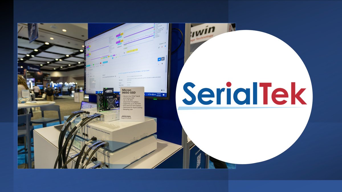 Huge thanks for making #FMS2025 memorable! We demoed real-time PCIe® Gen6 analysis of the <a href="/MicronTech/">Micron Technology</a>  9650—the world’s fastest Gen6 SSD—on <a href="/SerialTek/">SerialTek</a> Kodiak™. We’re grateful for our Symbiosys Alliance (<a href="/symbiosys_io/">Symbiosys Alliance</a>) partners. See you next year! #PCIe #PCISIG.