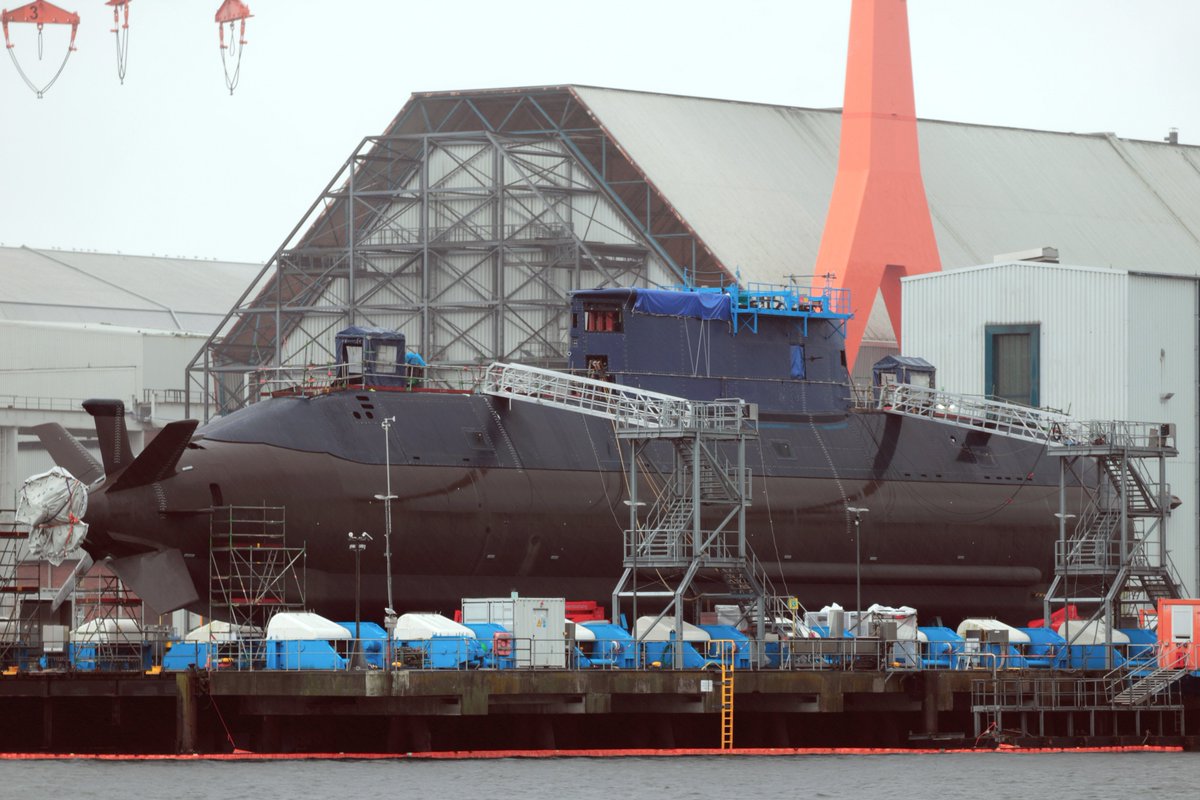 Scoop: Germany has apparently issued an export license for a submarine to Israel. 

Today, the parent company of TKMS, supplier of corvettes and submarines to Israel, held its AGM and told shareholders that an export license for a submarine ordered by Israel has been issued. 1/6