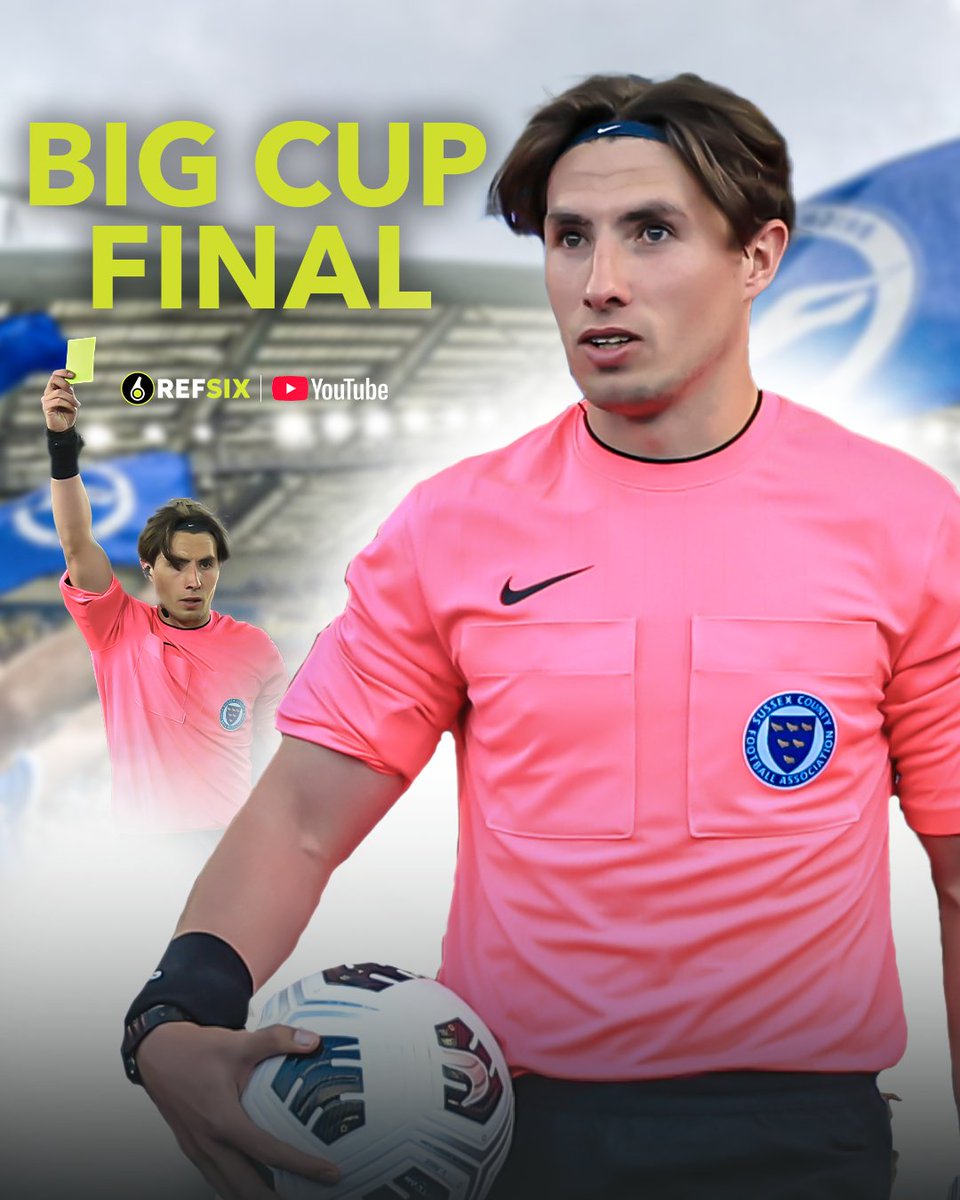 Join Jon as he takes charge of the biggest cup final in <a href="/SussexCountyFA/">Sussex County FA ⚽️</a> ! In this behind-the-scenes video, we give you unseen footage of what it’s really like to referee a high-stakes match – from chatting with the managers before kick-off, to the intensity of the game, and even