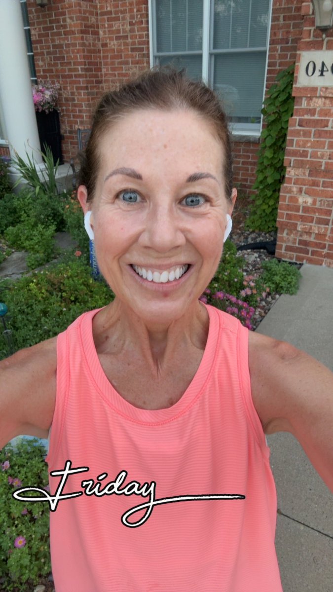 Don't generally post personal stuff, but I'm smiling today because 3 1/2 weeks after a double mastectomy for breast cancer I ran 2.3 miles!  🩷