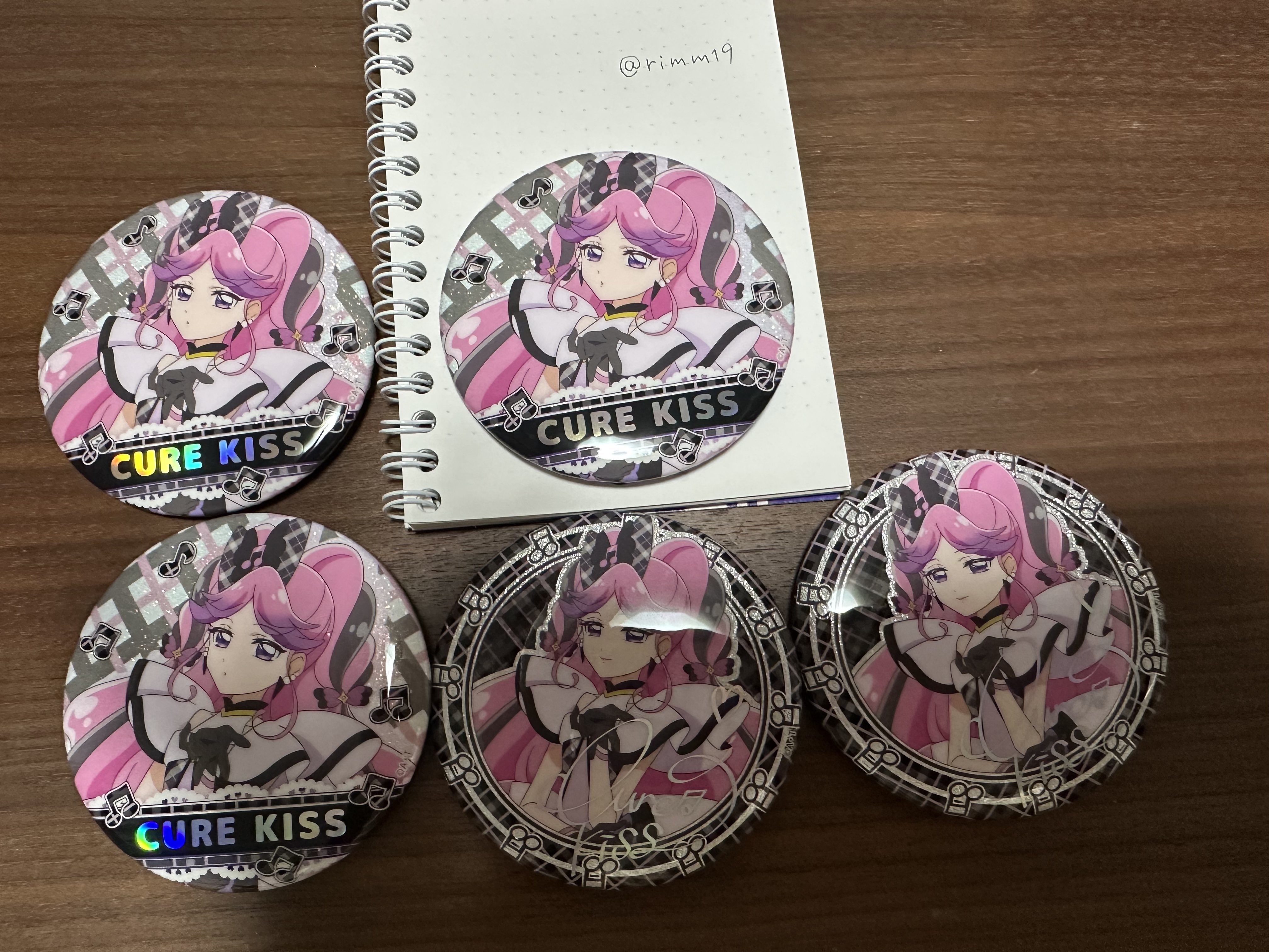 HARU キミプリ展 缶バッジ 特典 りむ on X: 