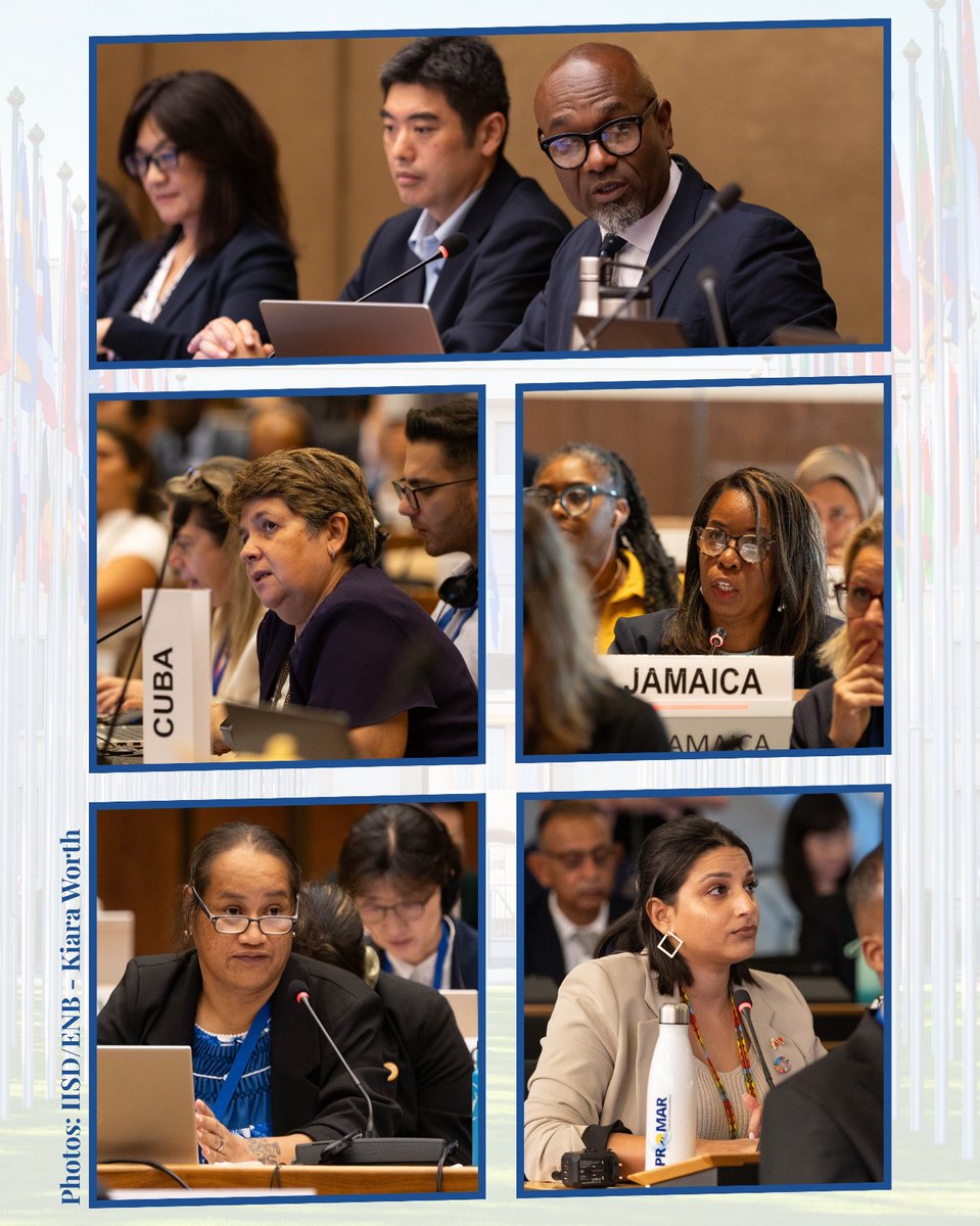 In Geneva, SIDS are working to shape a plastics treaty that reflects our realities, upholds equity &amp; delivers real action.
From removing ocean plastics to finance access, science in decision-making &amp; tech transfer — SIDS’ asks protect us all.

#INC52 #SIDSLead🧭 #PlasticsTreaty