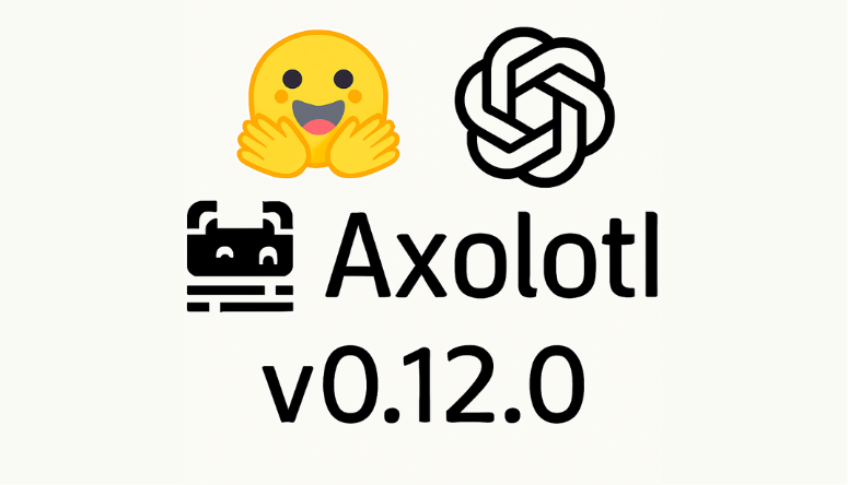axolotl_ai's tweet image. We&apos;re thrilled to announce Axolotl v0.12.0. We&apos;re ramping up our distributed training featureset with ND parallel multi-node training, and FP8 support. We&apos;ve also added fine-tuning for gpt-oss, FSDP support for TiledMLP, and many more exciting features.
1/5