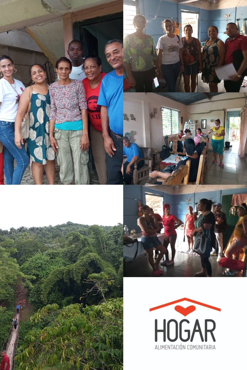 Visita a las federadas que iniciarán en Guantanamo el servicio del #HogarDeAlimemtacionComunitaria, una experiencia para crecer.
#GenteQueSuma