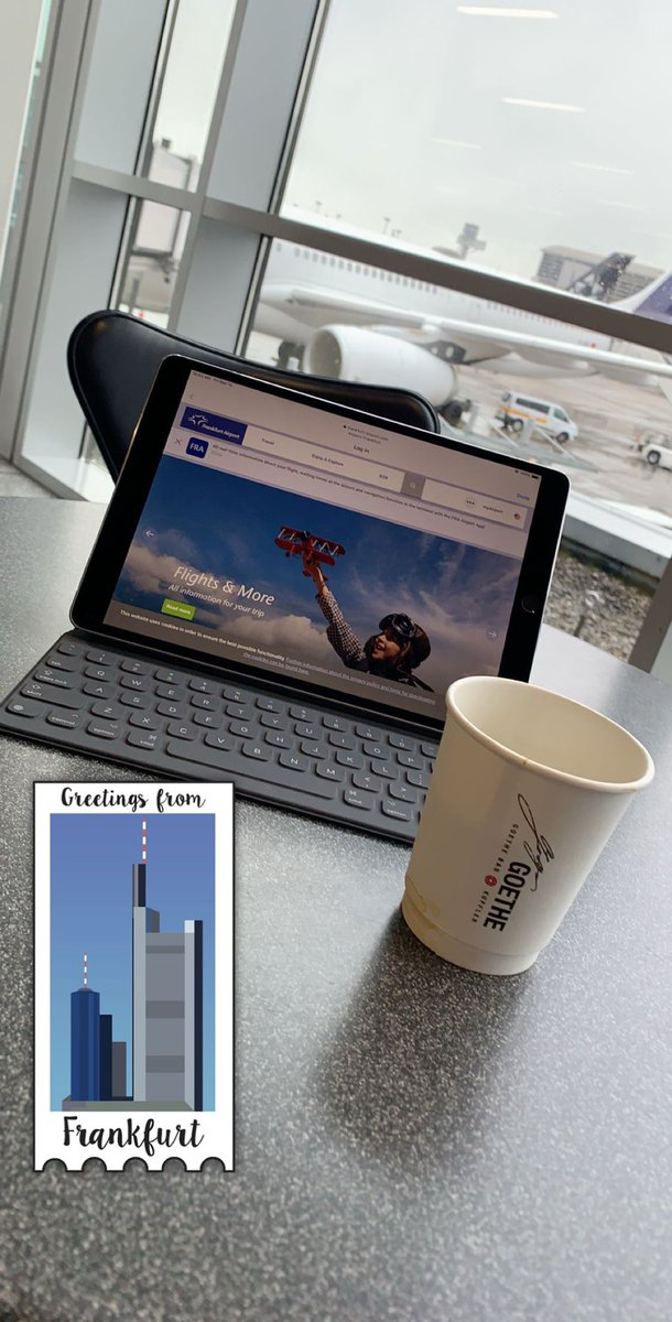 HubWomen13965's tweet image. 🇩🇪
Kaffee genießen und das nächste Abenteuer planen ✈️☕
Grüße vom Flughafen Frankfurt – wo jede Reise beginnt!
#Frankfurt #Reiselust #Flughafenleben #Kaffeepause #Abenteuer