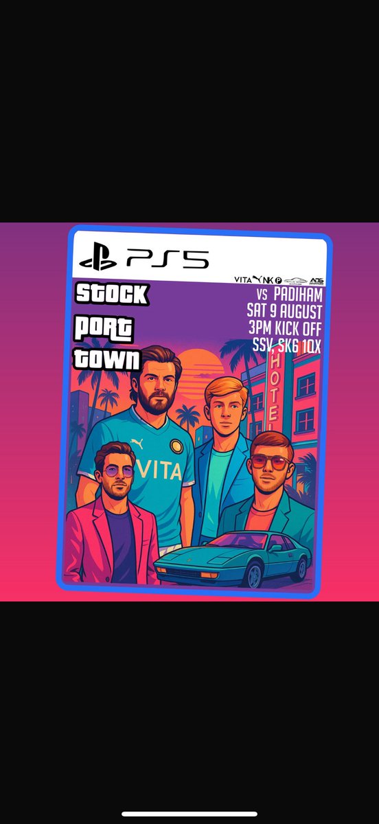 We’re back at home tomorrow for the first time this season. Top of the table clash between <a href="/StockportTownFC/">Stockport Town FC</a> and Padiham. 
Come and support myself and the young <a href="/SCFCFootballEd/">Stockport County Football Education</a> lads and hopefully keep our good start to the season going.