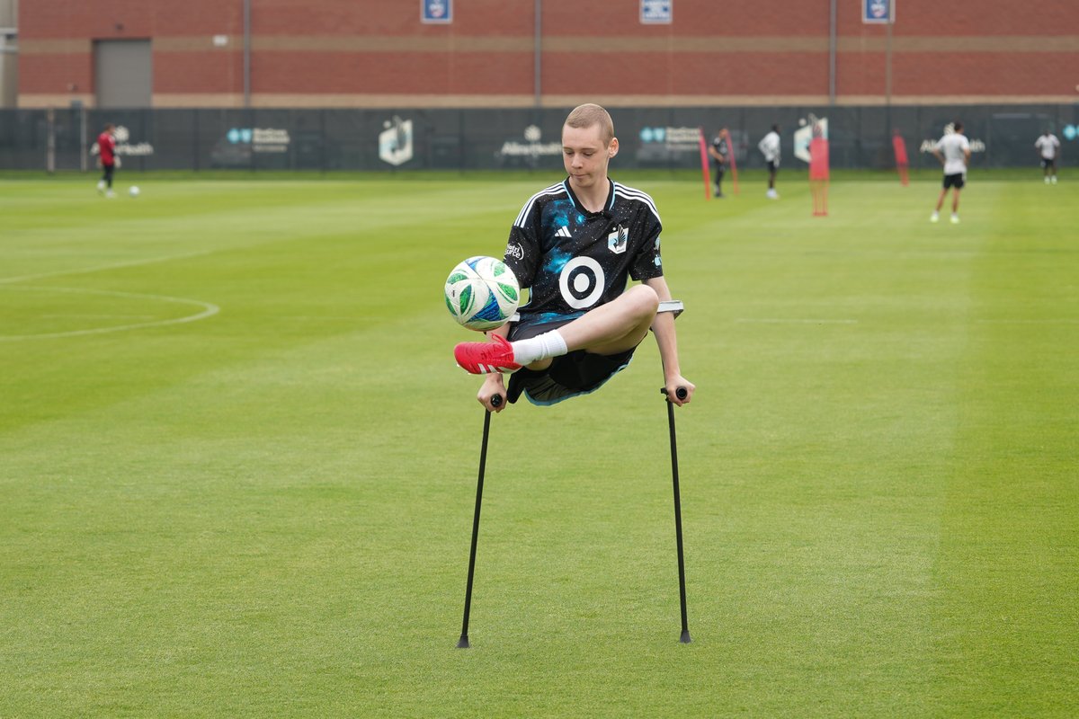 Minnesota United FC (@mnufc) on Twitter photo Ahead of his Allianz Field debut on Sunday, 17-year-old Tommy and <a href="/MakeAWish/">Make-A-Wish America</a> joined the boys for training, a tour, and a special contract signing. Ahead of his Allianz Field debut on Sunday, 17-year-old Tommy and <a href="/MakeAWish/">Make-A-Wish America</a> joined the boys for training, a tour, and a special contract signing.