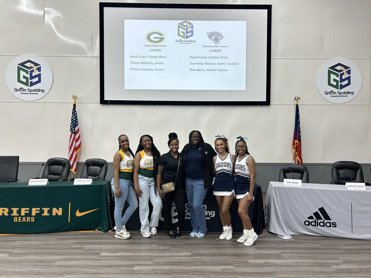 GSCSAthletics (@gscsathletics) on Twitter photo Wednesday <a href="/GriffinSpalding/">Griffin-Spalding K12</a> hosted Fall Sports Media Day! Due to technical difficulties our livestream did not work. Please see video here: youtube.com/live/GqwjjD2Pr…
Timestamps below:
Football - 14:40
Cheer - 50:15
Cross Country - 1:13:10
Softball -1:41:55
Volleyball - 2:22:15 Wednesday <a href="/GriffinSpalding/">Griffin-Spalding K12</a> hosted Fall Sports Media Day! Due to technical difficulties our livestream did not work. Please see video here: youtube.com/live/GqwjjD2Pr…
Timestamps below:
Football - 14:40
Cheer - 50:15
Cross Country - 1:13:10
Softball -1:41:55
Volleyball - 2:22:15