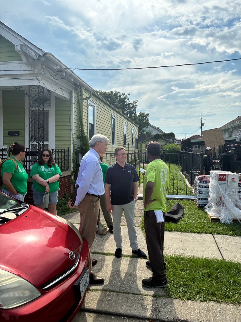 LA Dept of Insurance (@lainsurancedept) on Twitter photo To mark the upcoming 20th anniversary of Hurricane Katrina, Commissioner Temple joined <a href="/IBHS_org/">Insurance Institute for Business & Home Safety</a> CEO Roy Wright and leaders from Rebuilding Together New Orleans, <a href="/gafroofing/">GAF Roofing</a> , <a href="/SmartHomeAmeric/">SmartHomeAmerica</a> and other organizations to meet with several New Orleans homeowners who are in the To mark the upcoming 20th anniversary of Hurricane Katrina, Commissioner Temple joined <a href="/IBHS_org/">Insurance Institute for Business & Home Safety</a> CEO Roy Wright and leaders from Rebuilding Together New Orleans, <a href="/gafroofing/">GAF Roofing</a> , <a href="/SmartHomeAmeric/">SmartHomeAmerica</a> and other organizations to meet with several New Orleans homeowners who are in the
