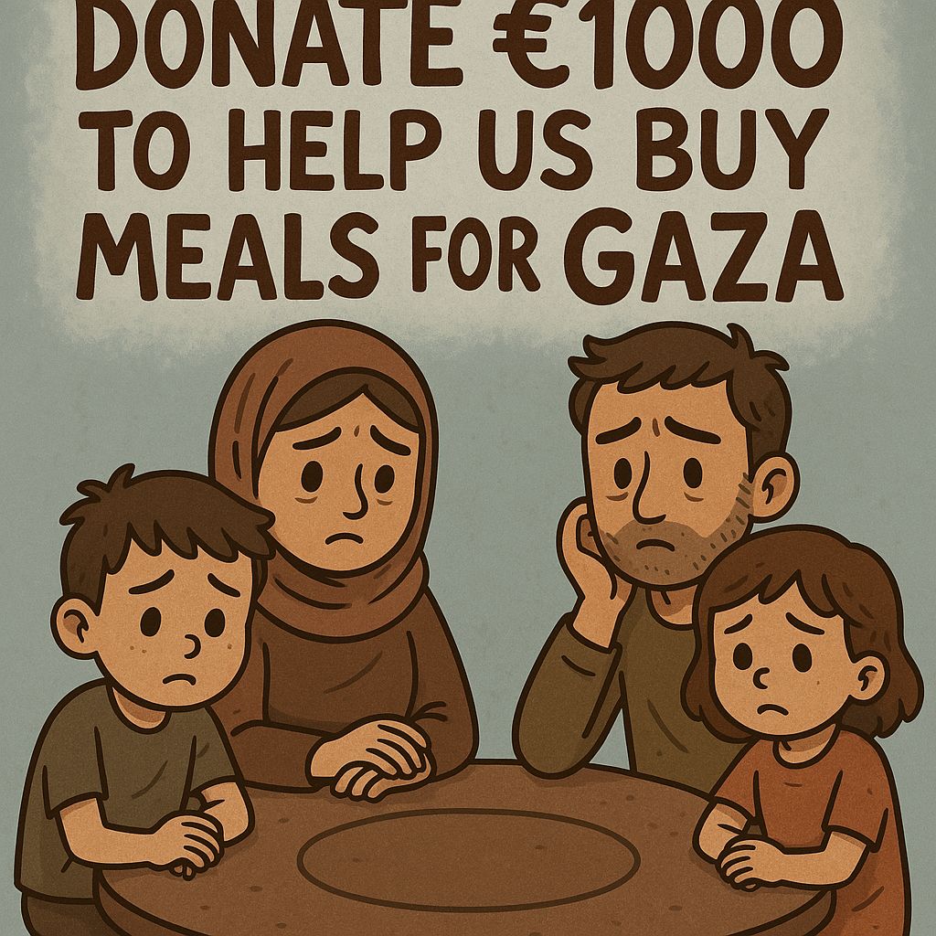 Prices are still high and we need to buy food🥺💔
We're so close to reaching €9,000
Please, continue your donations
my family and I truly need your support🙏🙏
<a href="/palestineasdiqa/">Palestine Asdiqa أصدقاء فلسطين</a> 
<a href="/MothTongue_/">𓂆🔻لسان العثة @gazafunds.com</a> 
Don't leave us alone in this
gofund.me/cf4d70d8